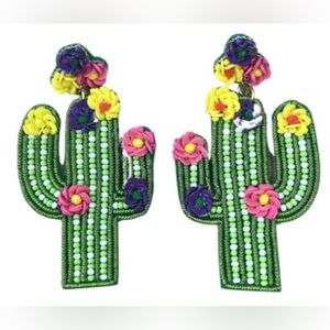 Brand new Cactus Flower Earrings